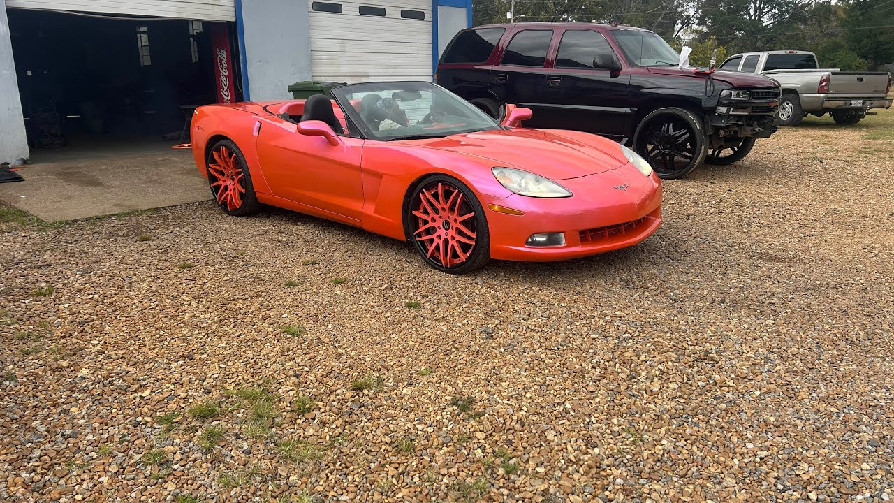 Цвет Корвета изменился и он перестроился!!!!!