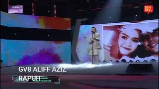 GEGAR VAGANZA 8 | ALIFF AZIZ - RAPUH | MINGGU 8 | VOKAL SAHAJA TANPA MUZIK