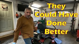 Toro TIMECUTTER 50 First Oil Change Zero Turn Grinding My Turf To Shreds