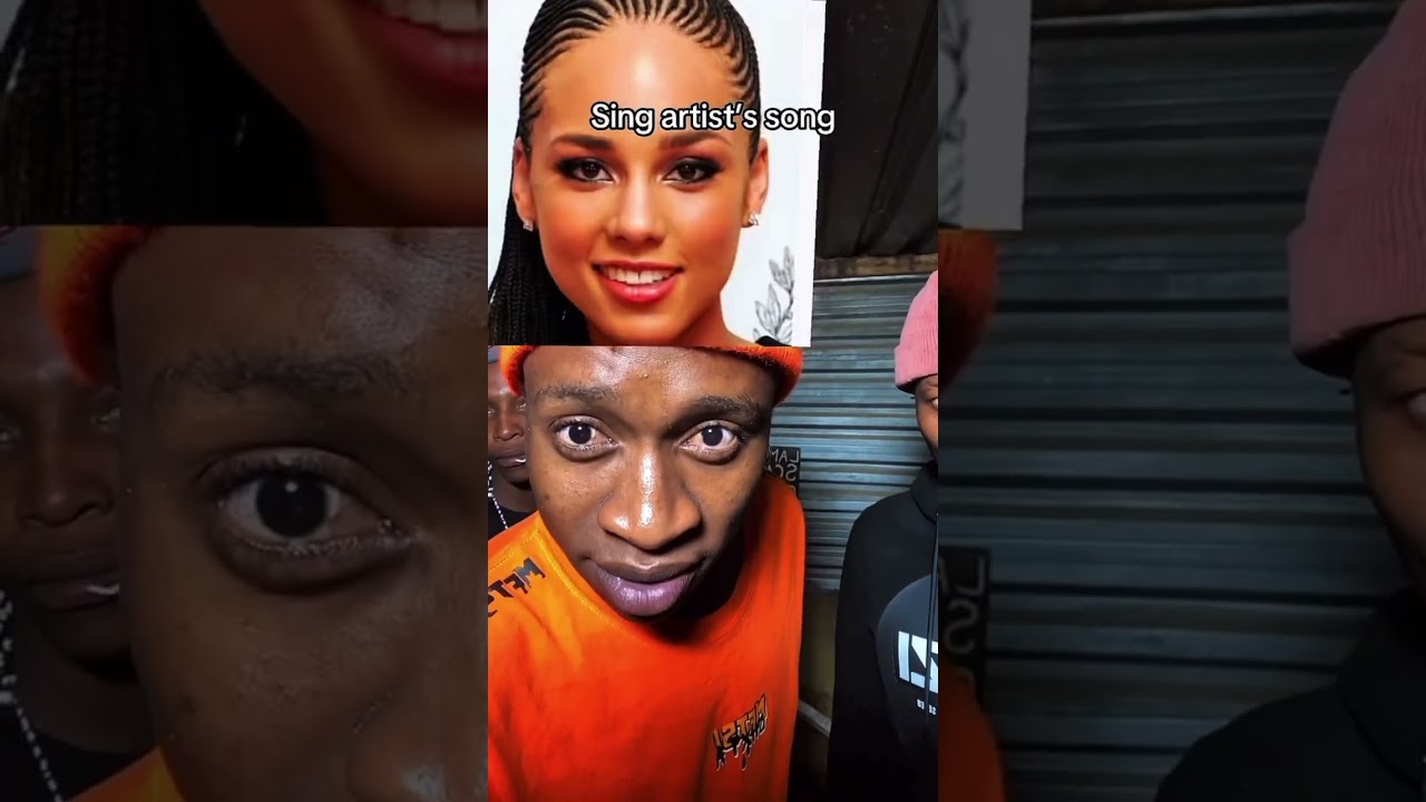 Sing artists song🤣 