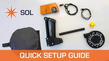 Quick setup guide - SOL 3D Scanner by Scan Dimension