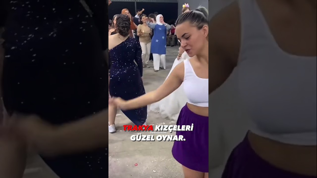 Çıtır Taş Gibi Etekli Trakya Kızçeleri Güzel Oynar #romanlar #romanhavasi #trakya #tekirdağ #edirne