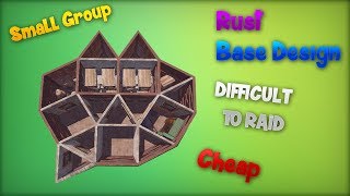 Amazing Compact Rust Base Design | Building 3.0 [by Jesucristoh]