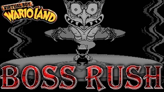 Virtual Boy Wario Land - All Bosses & Ending No Damage