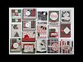 Carta Bella Christmas Market - 31 cards from one 6x6 paper pad