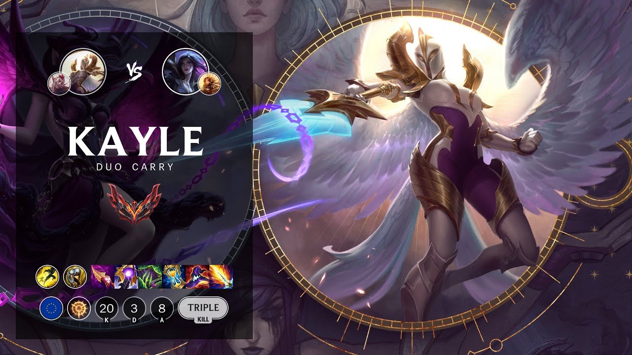Kayle ADC vs Kai'Sa - EUW Grandmaster Patch 12.9