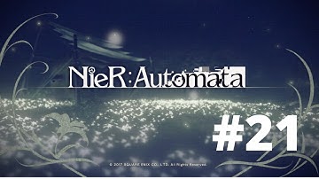 Nier Automata - Gameplay Walkthrough Route B Part 21 - Missile Supply Mission - No Commentary