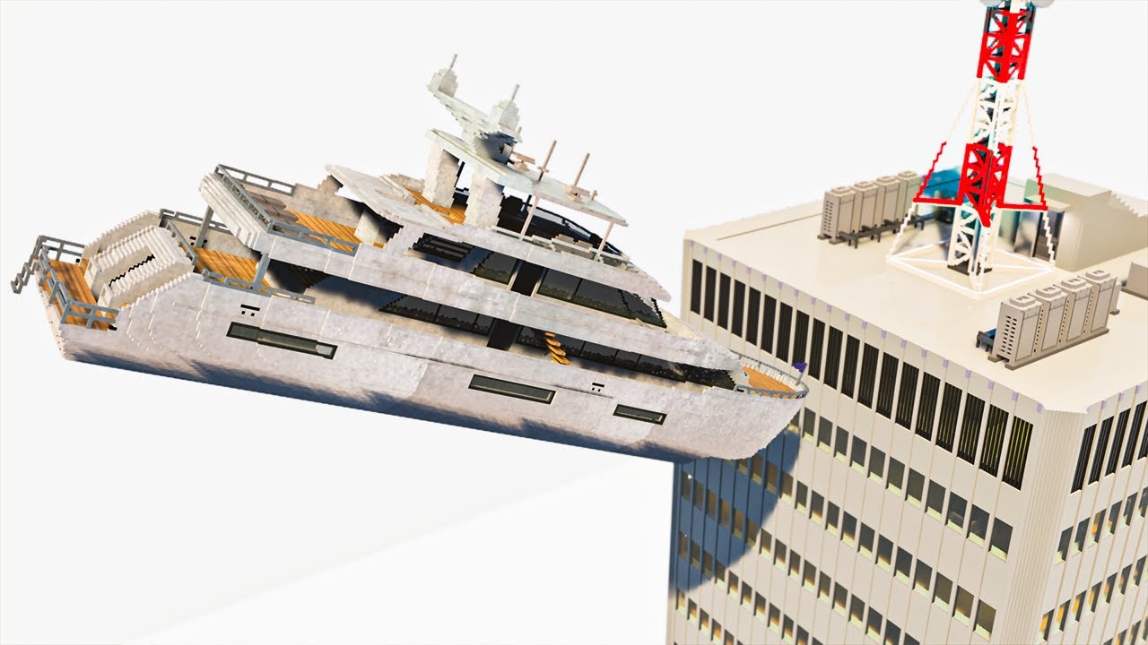 SHIPS CRASHING INTO BUILDING 3 | TEARDOWN