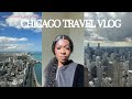Adventures with Ama| 72 HOURS IN CHICAGO | EXPLORING THE CITY, 360 CHICAGO &amp; MORE (TRAVEL VLOG) ✈️🤍