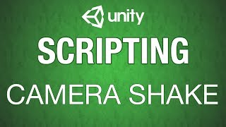 Unity 3d C# Scripting Camera Shake