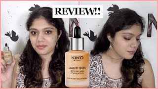 kiko liquid skin second skin foundation