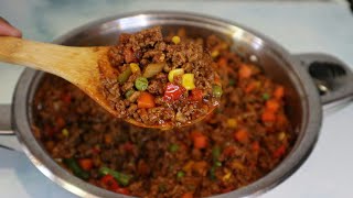 Savoury Mince Recipe