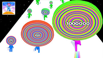 Satisfying Walkthrough Mobile Games-TikTok Gameplay Video 2024 Max Levels: LAYER MAN 3D