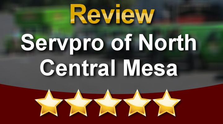 Water Damage Restoration Mesa  - Servpro of North Central Mesa  5 Star Review