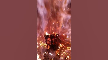 When KMnO4 And Glycerin Is Mixed Together... 💀 #shorts