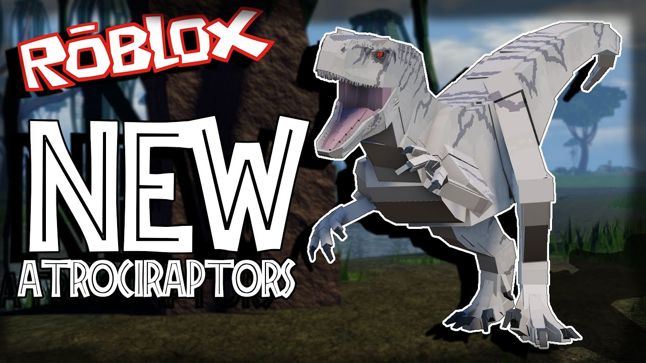NEW Jurassic Blocky GHOST & RED THE ATROCIRAPTORS! - YouTube