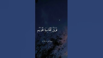 تلاوة جميلة من سورة الزمر لفضيلة الشيخ : ماهر المعيقلي