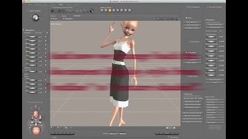 Poser Dynamic Cloth Tutorial - Tiffany Flair