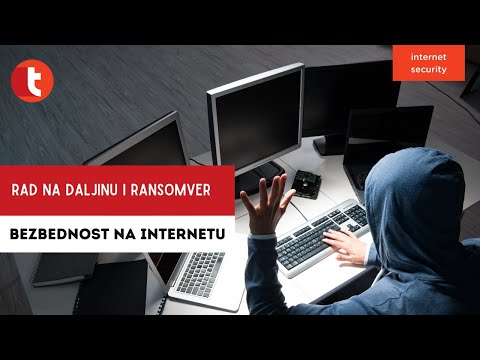 Rad na daljinu i ransomver - bezbednost na internetu