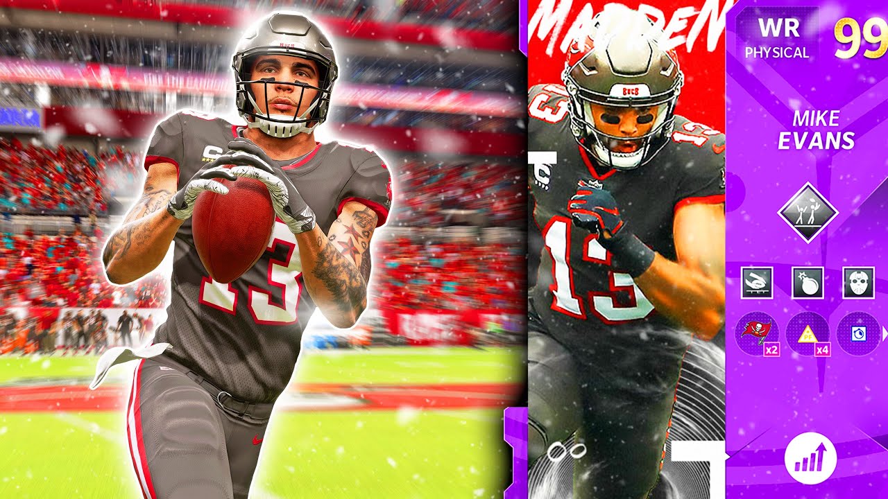 MIKE EVANS IS FRIENDS WITH THE MONSTER UNDER HIS BED (4 TDs)- Madden 21 Ultimate Team "Team Masters"