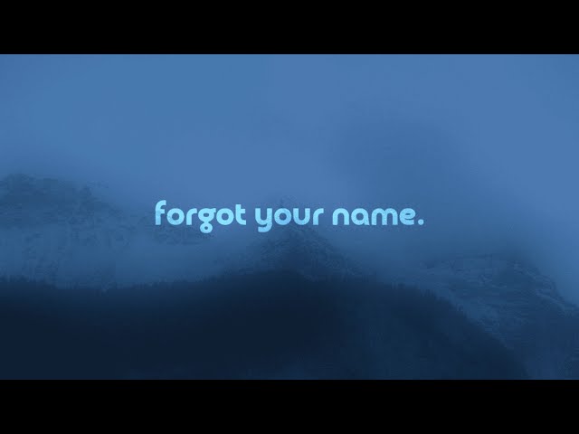 forgot your name by c152 — but it's a + slowed version.