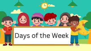 Days of the Week Song - Nursery Rhyme songs