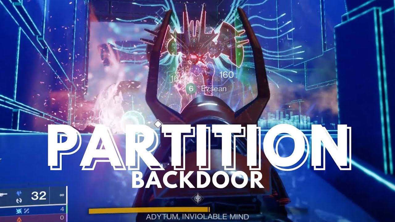 Partition Backdoor Strand Hunter Gameplay Destiny 2 Lightfall