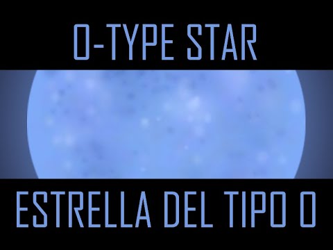 O Type Star Example Timeline of a O-type star/ Vida de una estrella del tipo O - YouTube