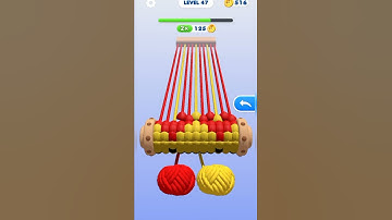 Loom Master 🧶🧵; Level #47 Gameplay (Android, iOS) #Shorts #PlayGo!