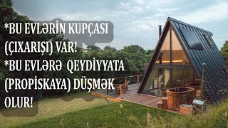 6000 MANATA TƏMİRLİ EV! MODUL, KONTEYNER və A-FRAME TİPLİ EVLƏR