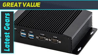 HUNSN IM08 Industrial Embedded PC - The Best Fanless Mini Computer for 24/7 Industrial Use
