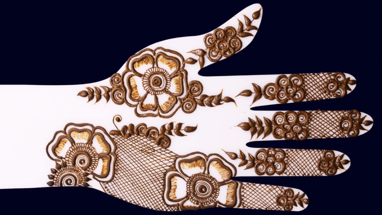 Learn Arabic Mehndi Step by Step - Arabic Mehendi for Hands