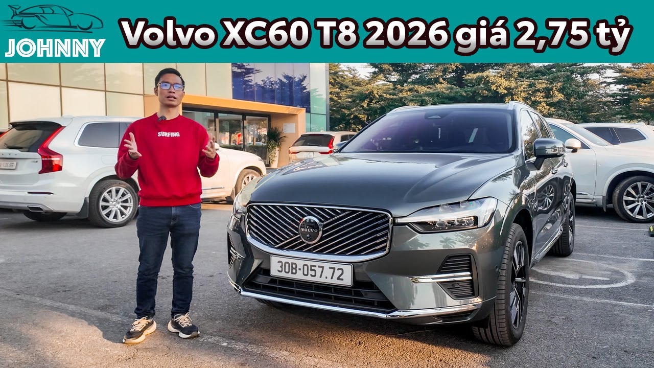 Откройте для себя Volvo XC60 T8 2026 года — обновленный интерьер и экстерьер, способный конкуриро...