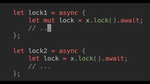 Writing an async mutex for my rust OS