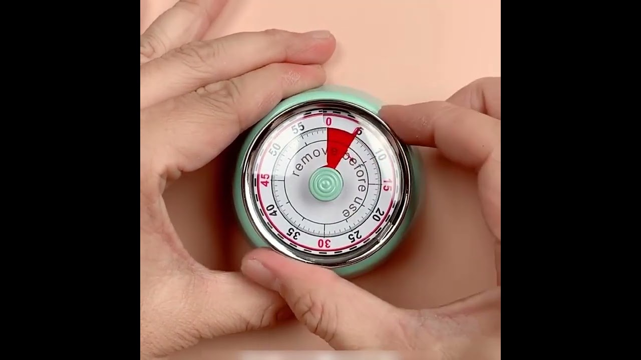Stop Burning Water & Your Food with this delightful Magnetic Kitchen Timer