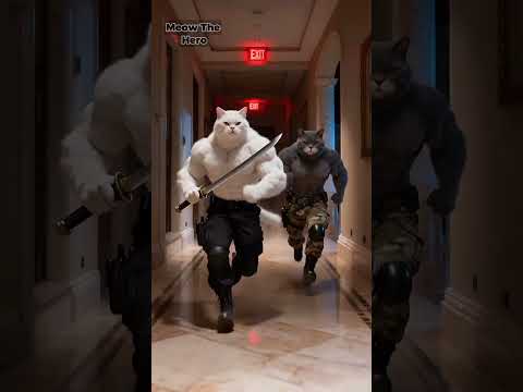 القطة مياو مياو الشرير Shorts 