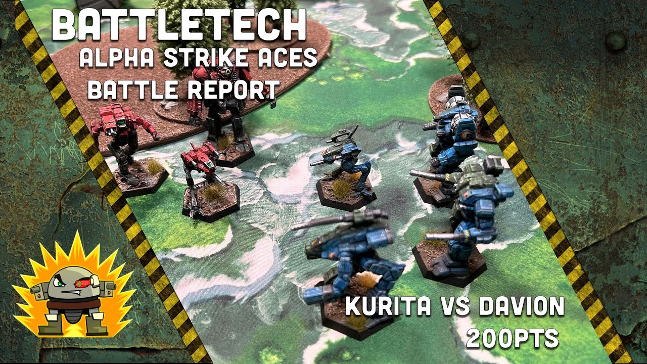Battletech: Alpha Strike Aces - Kurita vs Davion - YouTube