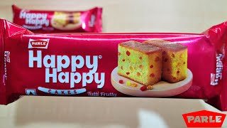 Parle Happy Happy Tutti Frutty Cake Ingredients, Taste, Price, Ad Parle Products Private Limited