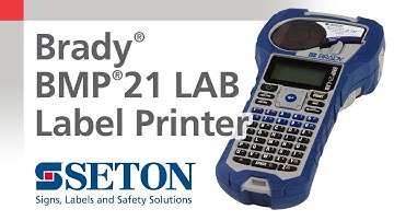 How The Brady® BMP®21 Lab Printer Helps Secure Your Laboratory Assets | Seton Video