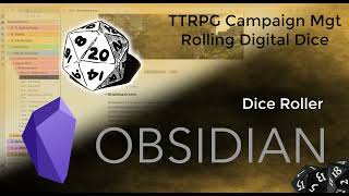 Obsidian - Dice Roller screenshot 4