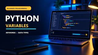 python Python Programming की शुरुआत | Variables, Keywords और Data Types | Beginner Coding Class