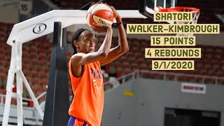 Shatori Walker-Kimbrough Full Highlights 2020.9.1 - 15 PTS, 4 RBS - PopOffBaby.com