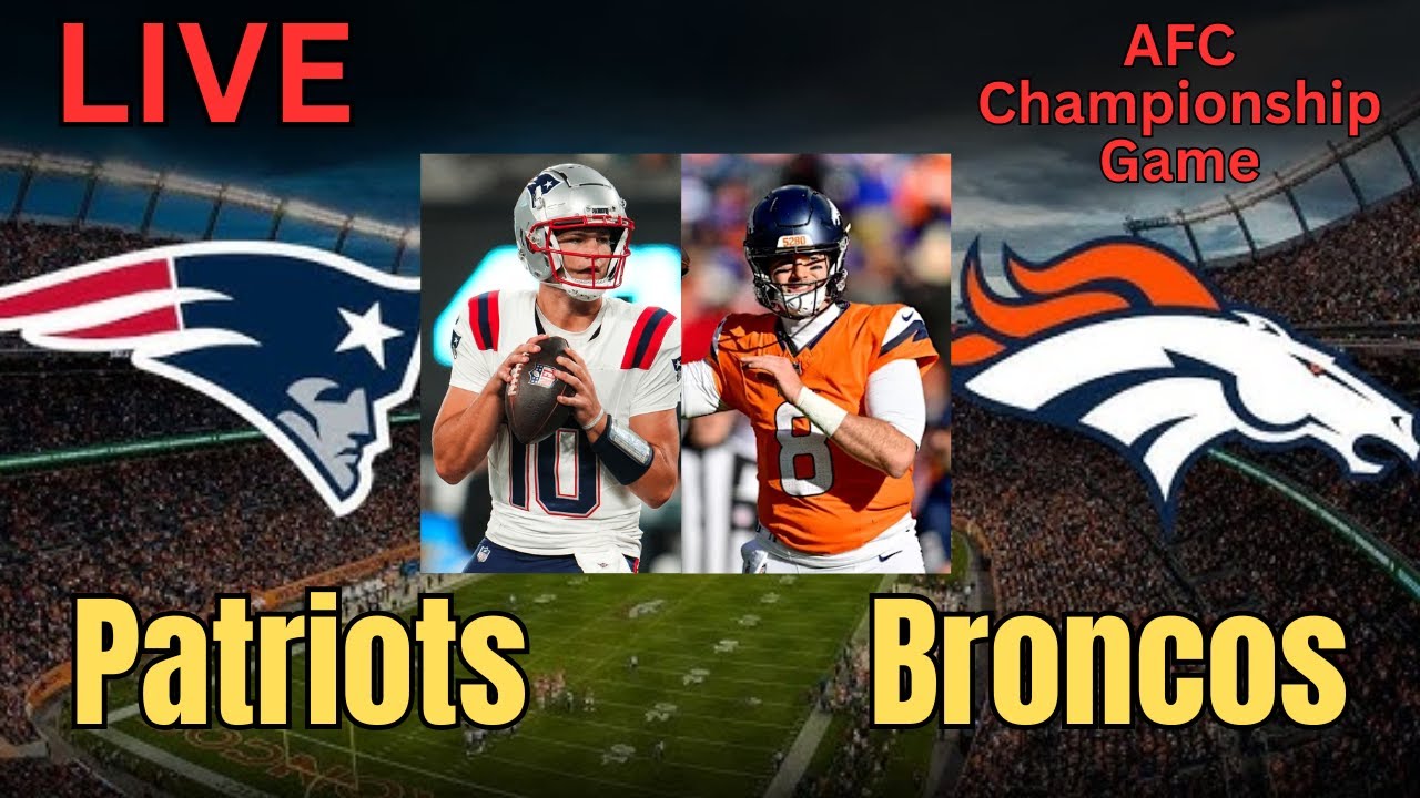 Patriots vs Broncos "LIVE" Play By Play With Facts Only Sports Host Big Country!!!!!