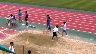 20150719 第2回堺市陸協記録会 共通男子 走幅跳 MTSE