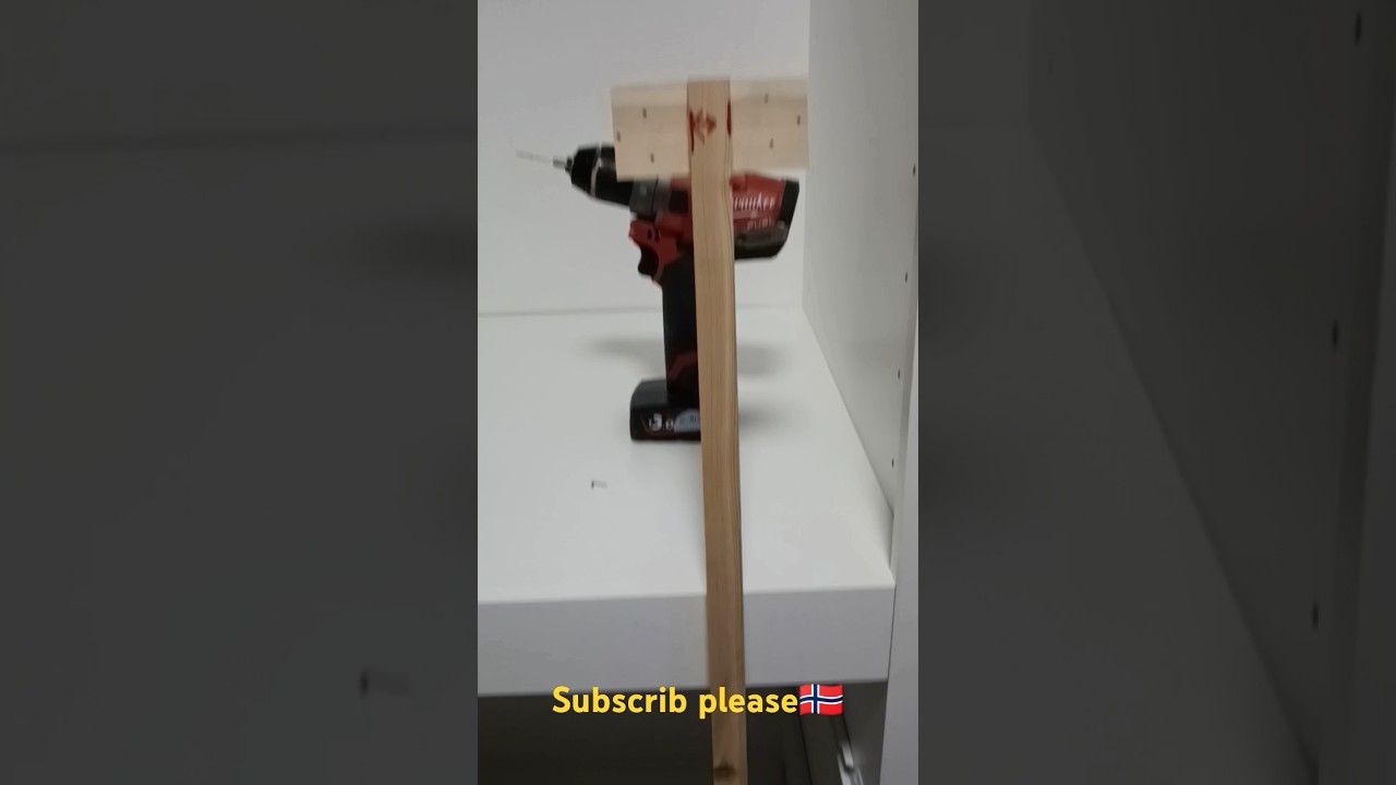 jig installation of clothes Hanging. 