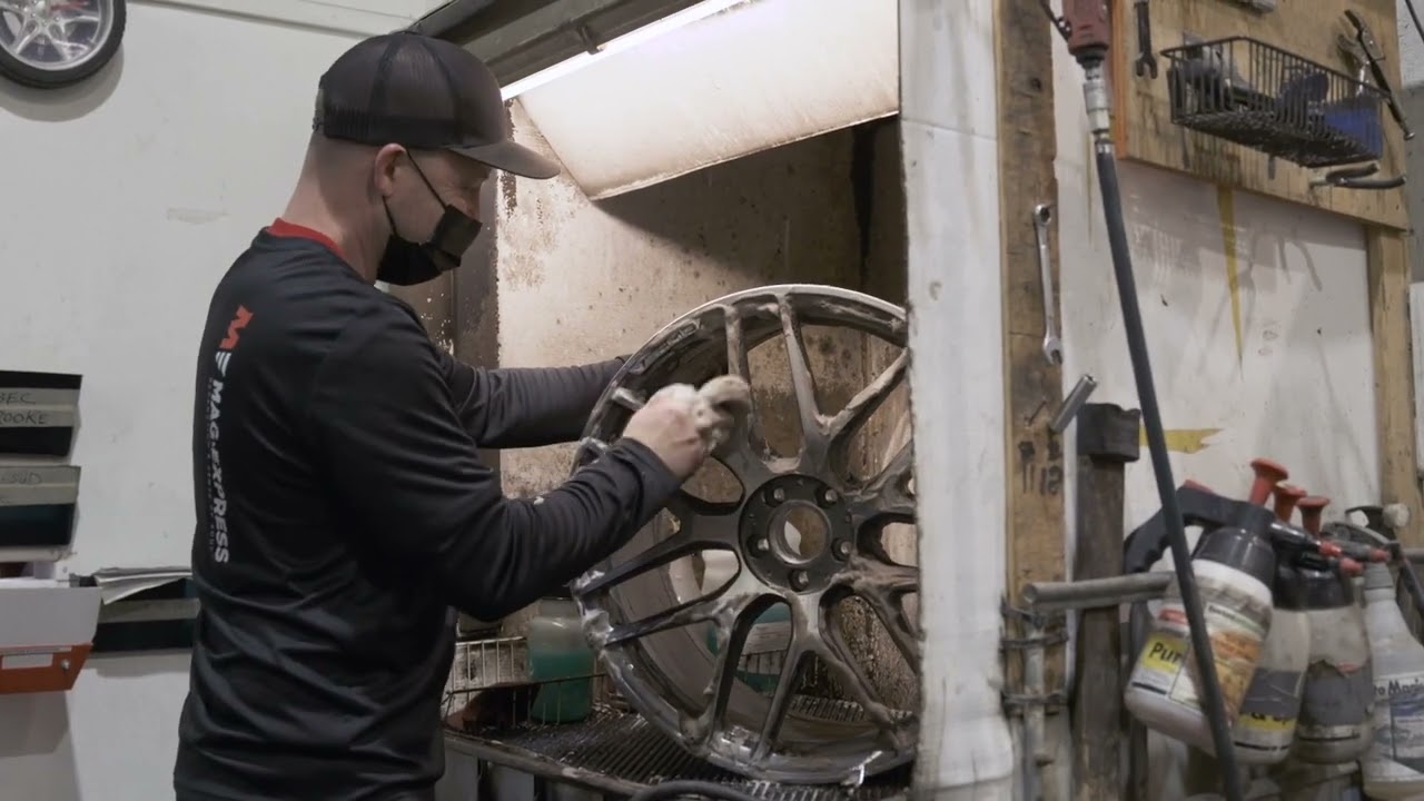 Réparation de roue chez Mag-Express