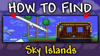 How To Find Sky Islands In Terraria Find Sky Islands