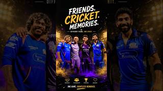 IPL Stars United 🤝 | Cricket Brotherhood 💛 #ipl2026 #shortsfeed #viral #mi #kkr  #shorts #cricket