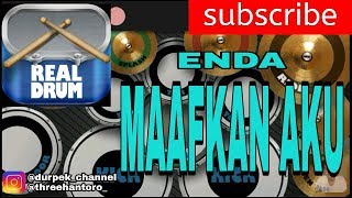 Download Lagu ENDA - MAAFKAN AKU ( COVER REAL DRUM ) TUTORIAL!! 😂👍 MP3