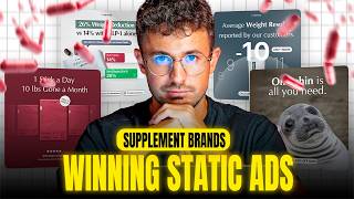 I Tested 1,000 Static Ads For Supplement Brands, This is What Works in 2026